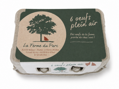 Œufs Plein Air Ferme d'Eve x 6