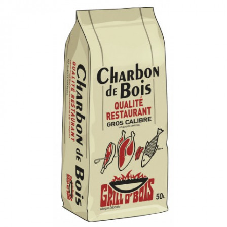 Charbon de bois 50L