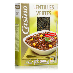 Lentilles vertes 500g